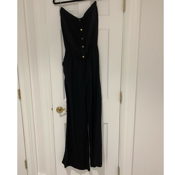 Solemio sleeveless jumpsuit size Large - Picture 2 of 5